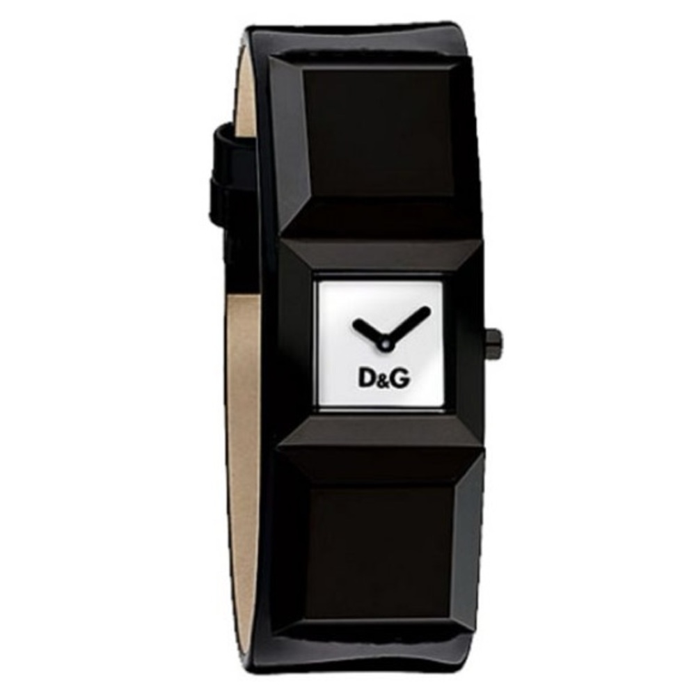 Authentic Dolce & Gabbana Women’s Watch – Black Leather Strap